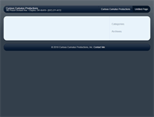 Tablet Screenshot of curiouscumulus.com